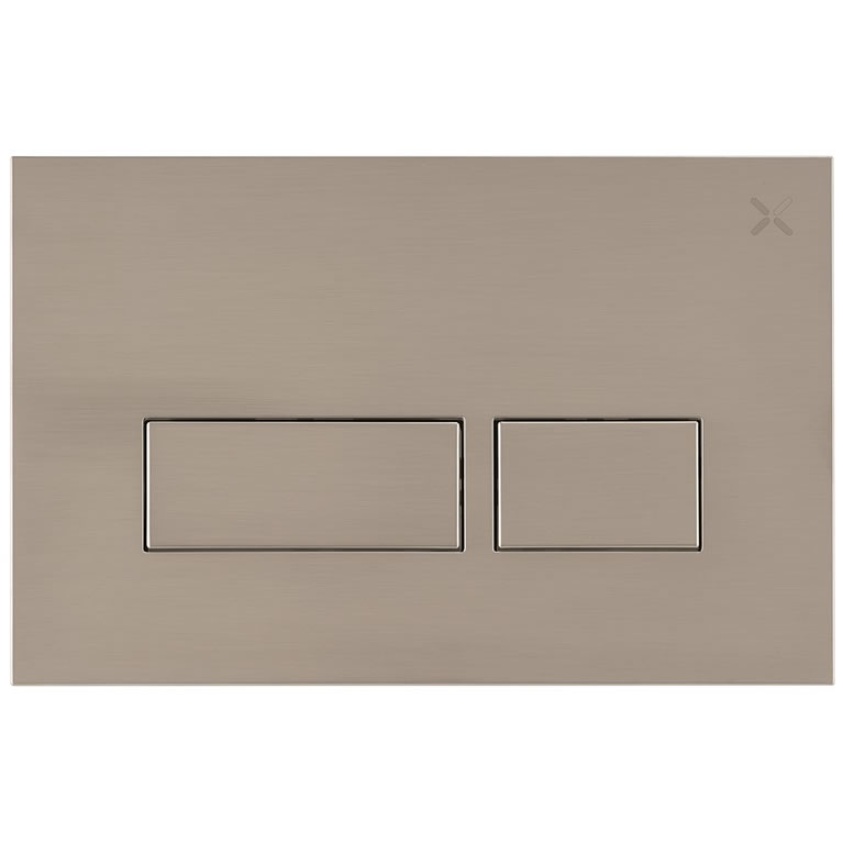 Cutout image of Crosswater MPRO Brushed Stainless Steel Flush Plate